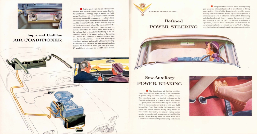1954 Cadillac Brochure Page 1